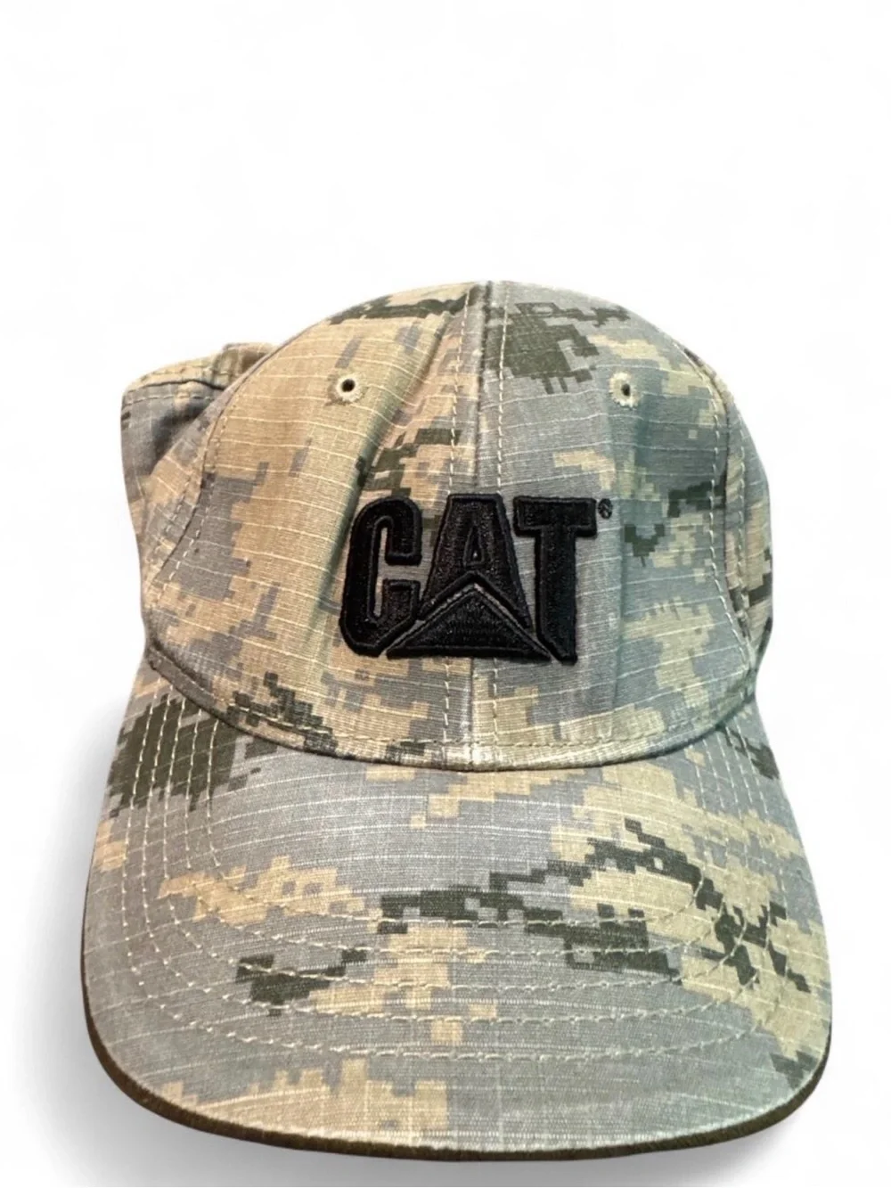 CAT Kids' Camo Baseball Cap - Green Digital Camo
